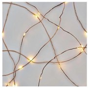 LED Vianočná vonkajšia reťaz 100xLED/15m IP44 teplá biela