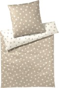 XXXLutz POSTEĽNÁ BIELIZEŇ, makosatén, béžová, 140/200 cm Elegante - Obliečky & plachty - 004977045801