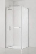 Sprchový kút obdélník 90x80 cm SAT TGD NEW SATTGDN80S90