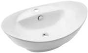 Invena Esla, keramické umývadlo 59x39x22 cm, biela, INV-CE-35-001-C