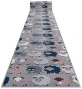 Behúň HEOS 78468 sivý / nebeský OVCE