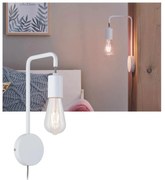 Paulmann 79811 - 1xE27/40W Nástenné svietidlo CALVANI 230V biela
