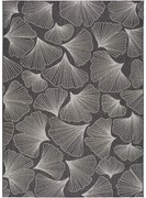 Tmavosivý vonkajší koberec Universal Tokio, 80 x 150 cm