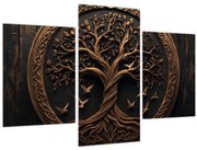 Obraz – Drevený strom života (90x60 cm)