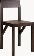 Jedálenská stolička z jaseňového dreva Bracket