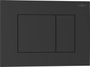 Mexen Tex 02, tlačidlo na splachovanie, čierna matná, 6102-02