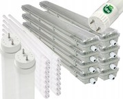 8x Hermetické svietidlo 120 cm - LED lampa a LED žiarivky do garáže a dielne