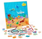 Bigjigs Toys Provlékací deska moře