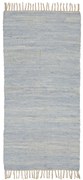 Ib Laursen Bavlnený behúň na podlahu Light Blue 60 x 120 cm