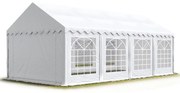 Pártystany-Jičín s.r.o. Party stan 4x8m - PVC Premium Ohňovzdorný Farba: Biela