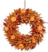 Jesenný veniec s tekvičkami Mincio, 35 cm