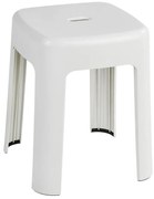 WENKO 22160100 - Stolička ALASKA 37x45,5 cm biela