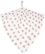 Luxusná osuška, plienka 110x110cm, bambusová, Medvedík