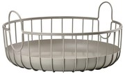Drôtený kovový košík ø 38x18 cm Inu – Zone