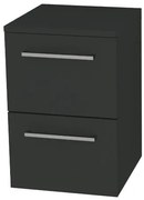 Mereo, Mereo Bino, kúpeľňová skrinka spodná 50 cm, Multidecor, Šedá antracit, MER-CN694SEAN
