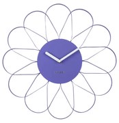 Karlsson 5975PU dizajnové nástenné hodiny fialová, pr. 40 cm