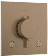 Hansgrohe Ecostat Comfort E sprchová a vaňová batéria bez podomietkového telesa kartáčovaný bronz 33716140