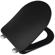 CREAVIT CREAVIT, PAULA WC sedátko, SLIM, Soft Close, čierna matná, KC0903.01.2100E