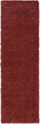 Behúň My Shaggy weinrot, 80x300, červená, chodba / predsieň, My Flair