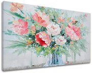 Obraz na plátne KVETY VO VÁZE | rôzne rozmery