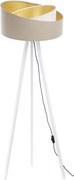 Stojacia lampa GALAXY 1xE27/60W/230V béžová/biela
