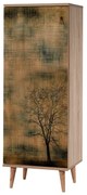 Botník FILINTA Strom 50x135 cm dub sonoma