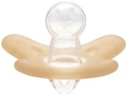 Symetrický silikónový cumlík Canpol Babies, 0-6 m, oranžový
