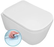 Kerasan Kerasan, TRIBECA závesná WC misa, Rimless, 35x54cm, biela, 511401