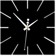 Nástenné hodiny minimalistický štvorcový dizajn | SENTOP X0099