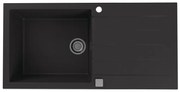 ALVEUS 1140598 - Kuchynský drez CADIT 100x50 cm granit/čierna