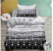 Bavlnené obliečky ATHENA sivé Rozmer obliečky: 70 x 90 cm | 140 x 200 cm