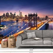 Sablio Tapeta Most v New Yorku - 125x75 cm