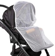 Moskytiéra na kočík, univerzálna, biela