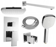 Mexen Uno DR33 sprchová súprava pre podomietkovú inštaláciu, chrómová - 71435DR33-00