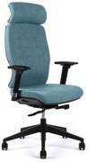OFFICE PRO Manažérska kancelárska stolička SELENE modrá