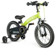 Detský bicykel Miniby 14" zelený