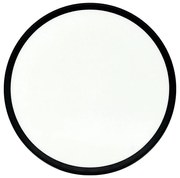 LED stropné svietidlo LED/32W/230V 3000/4000/6500K pr. 40 cm čierna