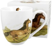Porcelánový hrnček XXL Horse 1000 ml