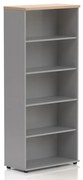 Vysoká skriňa Visio LUX 80 x 38,5 x 183,5 cm, dub