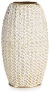 DEKORAČNÁ VÁZA MOLI 16X12X27 CM ZLATÁ