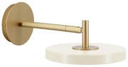 Krémovobiele LED nástenné svietidlo so stmievačom ø 15 cm Asteria Wall Short – UMAGE