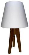Stolná lampa CONE 1xE27/60W/230V dub biela