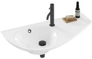 Ravak Avocado umývadlo 85x45 cm otvor pre batériu vpravo AVUM01P