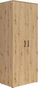 XXXLutz VIACÚČELOVÁ SKRIŇA, dub artisan, 80/195/52 cm Carryhome - Skrine do chodby - 002427022139
