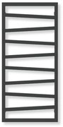 Terma Zigzag 1070x500 kombinovaný radiátor RAL9005 Pololesk Z8