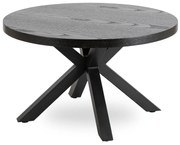 LINCOLN konferenčný stolík - čierna/čierna