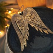 Závesná vianočná dekorácia REEFTON krídla 802497