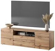 TV skrinka/stolík Boss (s osvetlením) (dub wotan). Akcia -18%. Vlastná spoľahlivá doprava až k Vám domov. 1098619