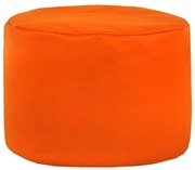 Taburetka Cilindro oranžová ekokoža