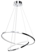 Závesné LED svietidlo Hoop, 2x LED 51w, 4000k, ch